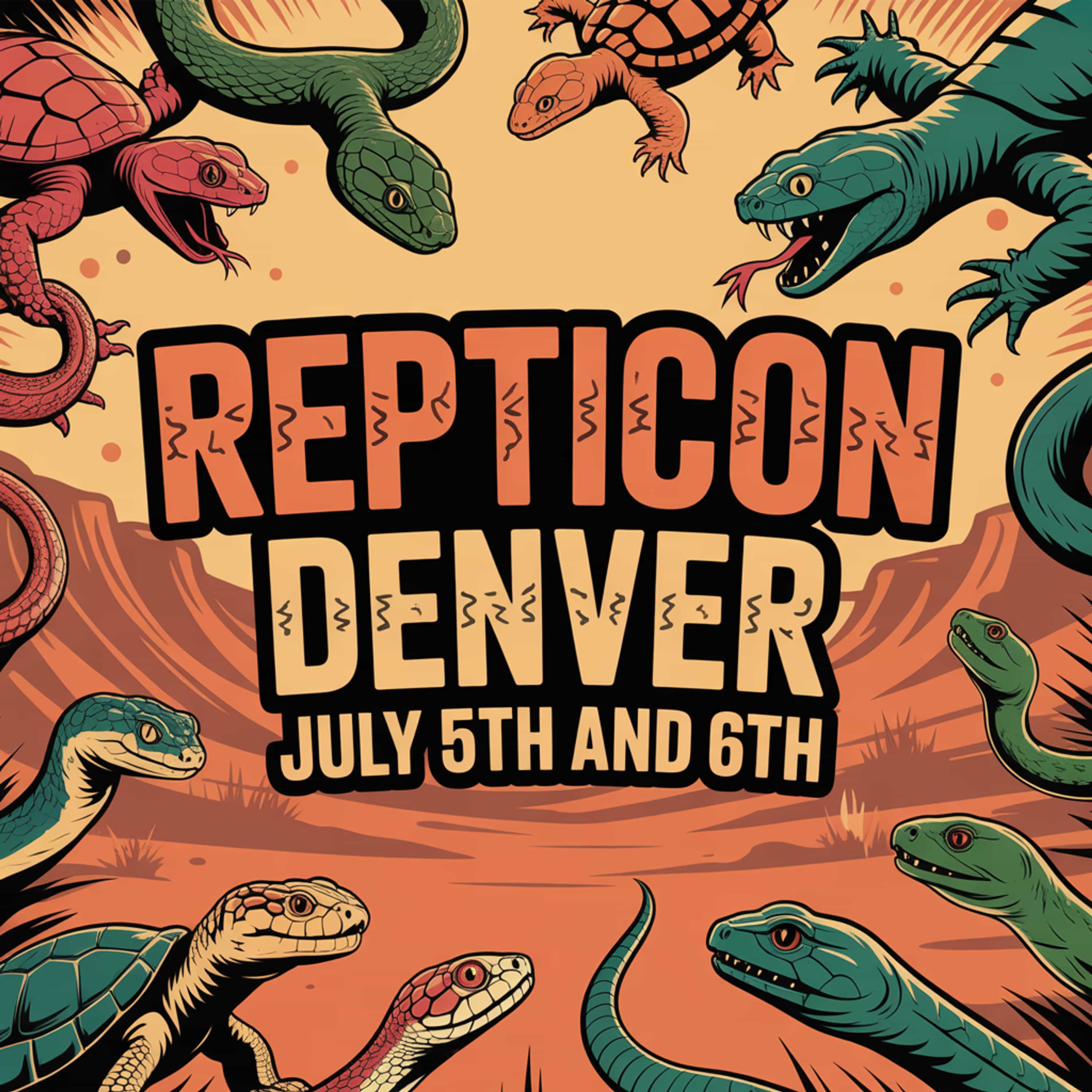 Repticon Denver July 5th and 6th