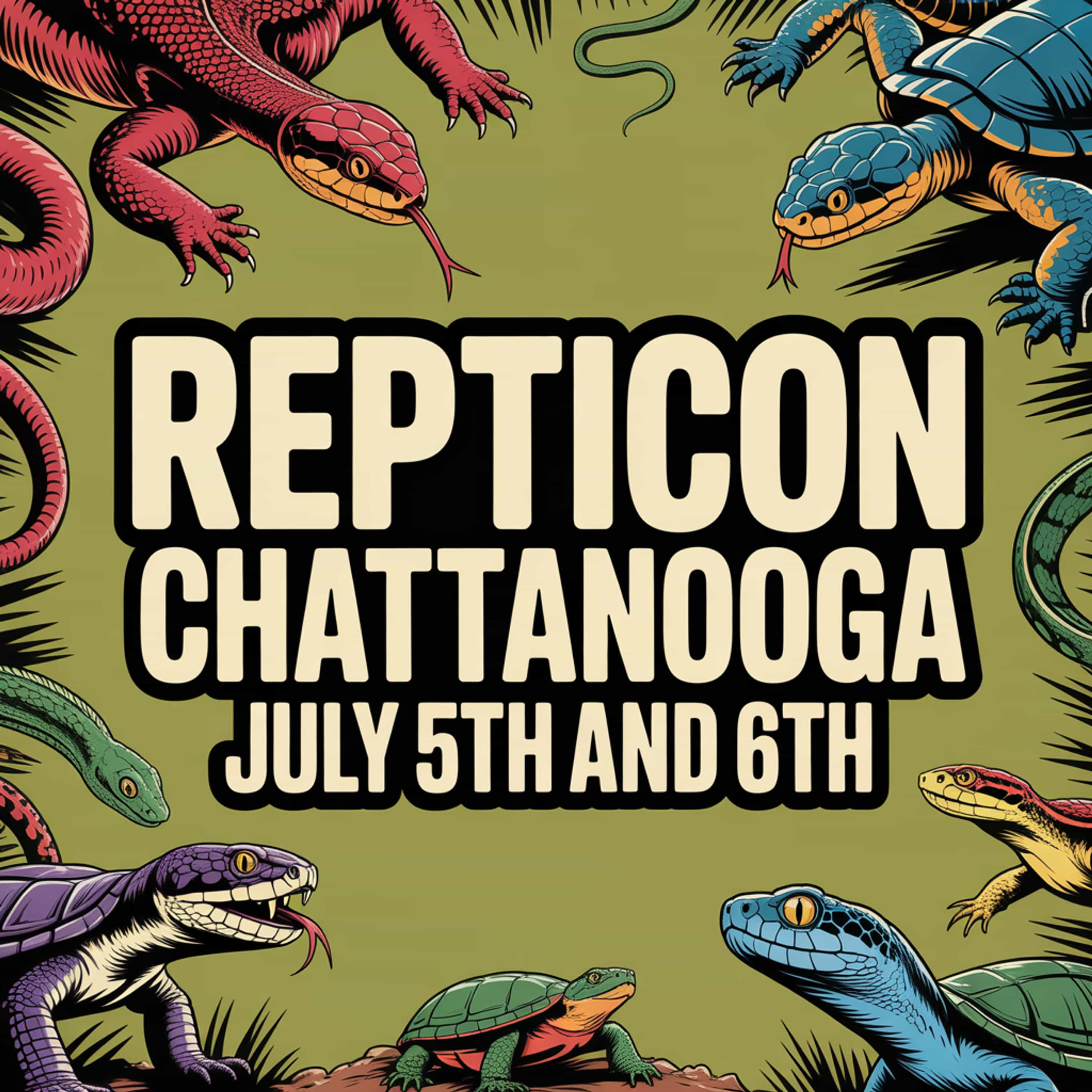 Repticon Chattanooga July 5th and 6th